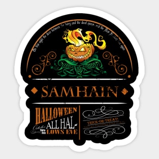 Samhain (Halloween) Sticker